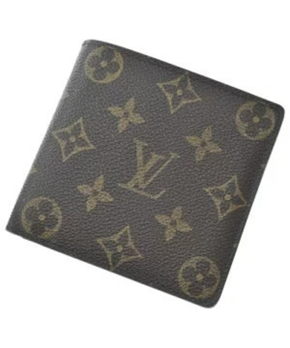 Louis Vuitton Wallet coin case Wallet Brown Beige Cream All over Clothing